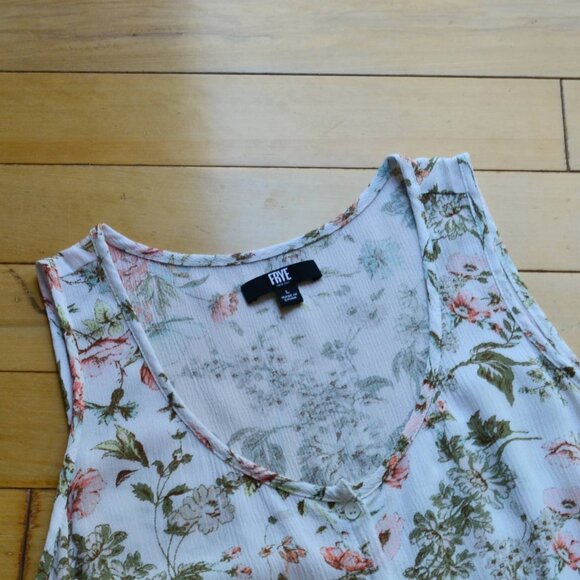 Frye Women's Button Front Midi Dress Size L - Picture 3 of 14